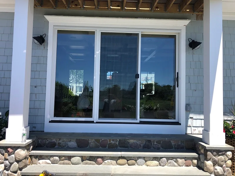 Marvin Elevate Gliding Door installation Westport, CT 